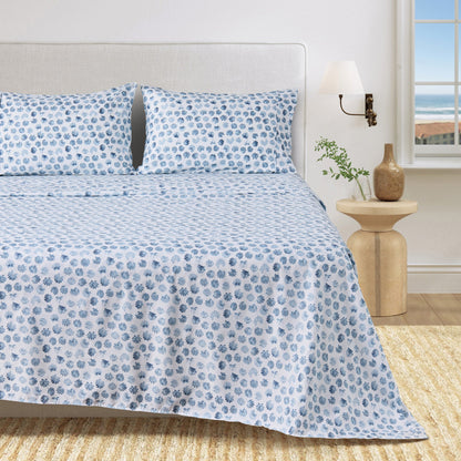 Coastal Printed Microfiber Sheet Set – Newport Collection – view 42