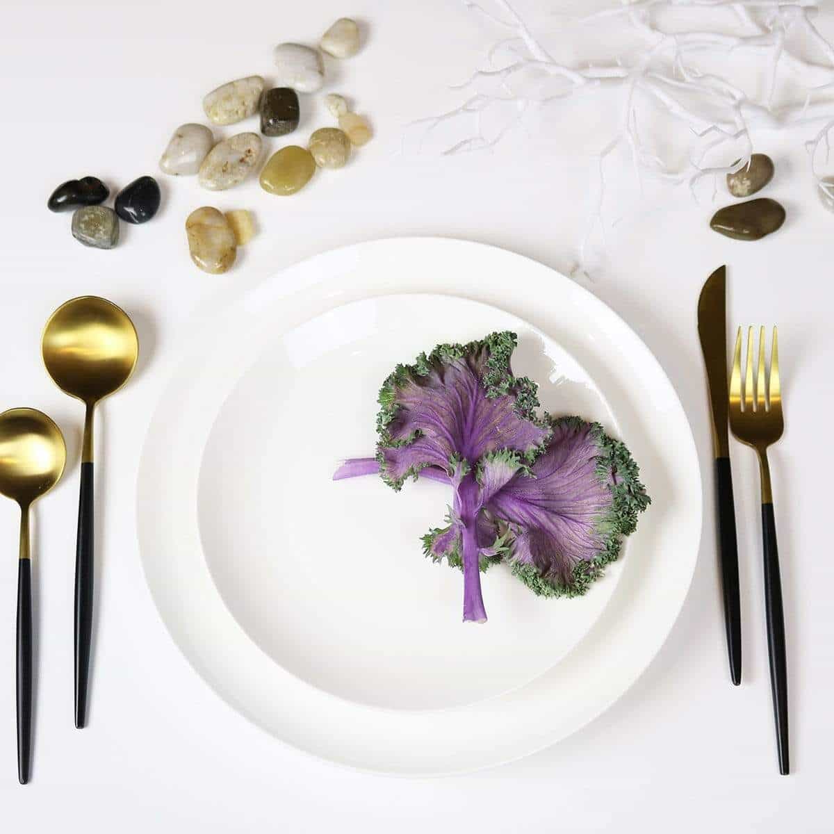 Angelic White Fine Bone China Bread and Butter Plates, Set of 4 – view 3