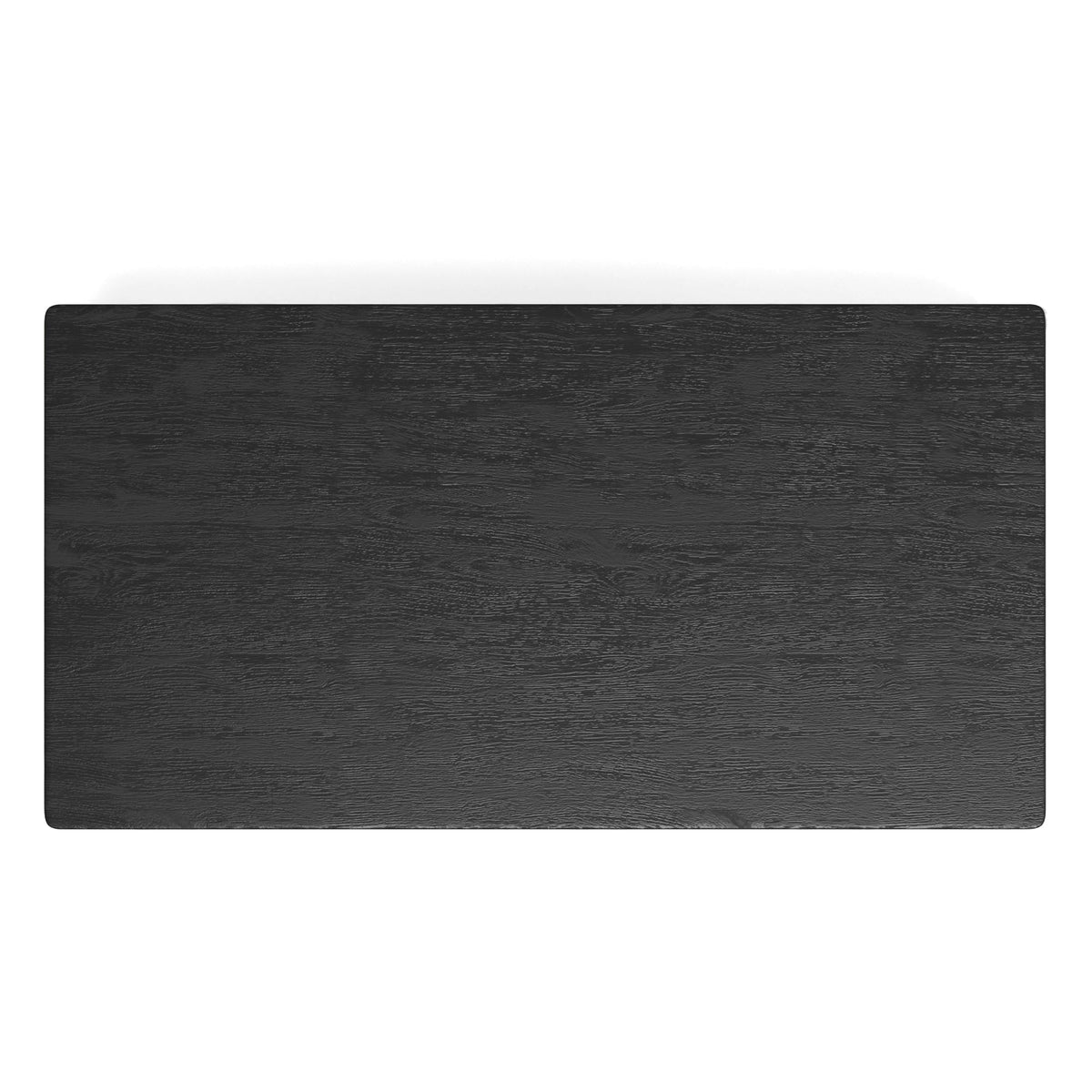 Cove Rectangular Mindy Wood Dining Table, Vintage Black – view 5