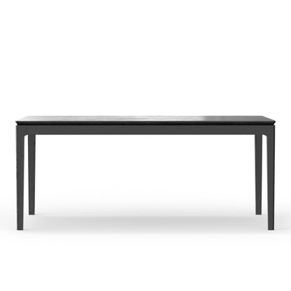 Cove Rectangular Mindy Wood Dining Table, Vintage Black – view 3