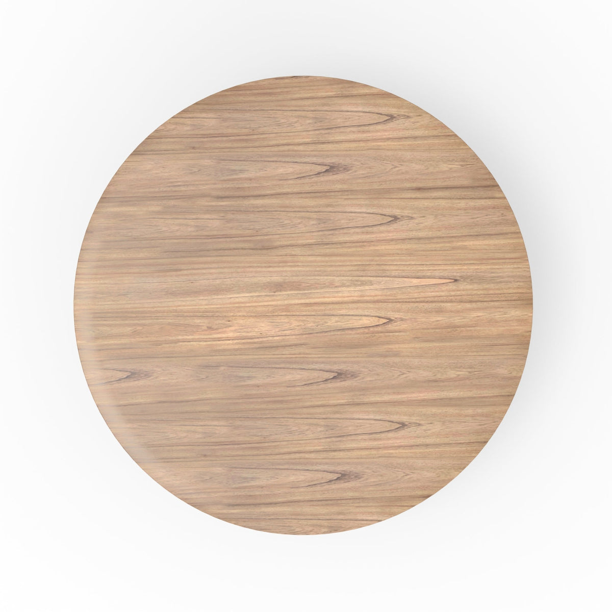 Cove Mid-Century Round Pedestal Dining Table, Malaysian Hardwood – view 4