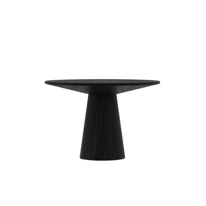 Cove Mid-Century Round Pedestal Dining Table, Malaysian Hardwood – view 20