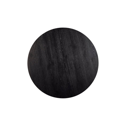 Cove Mid-Century Round Pedestal Dining Table, Malaysian Hardwood – view 15
