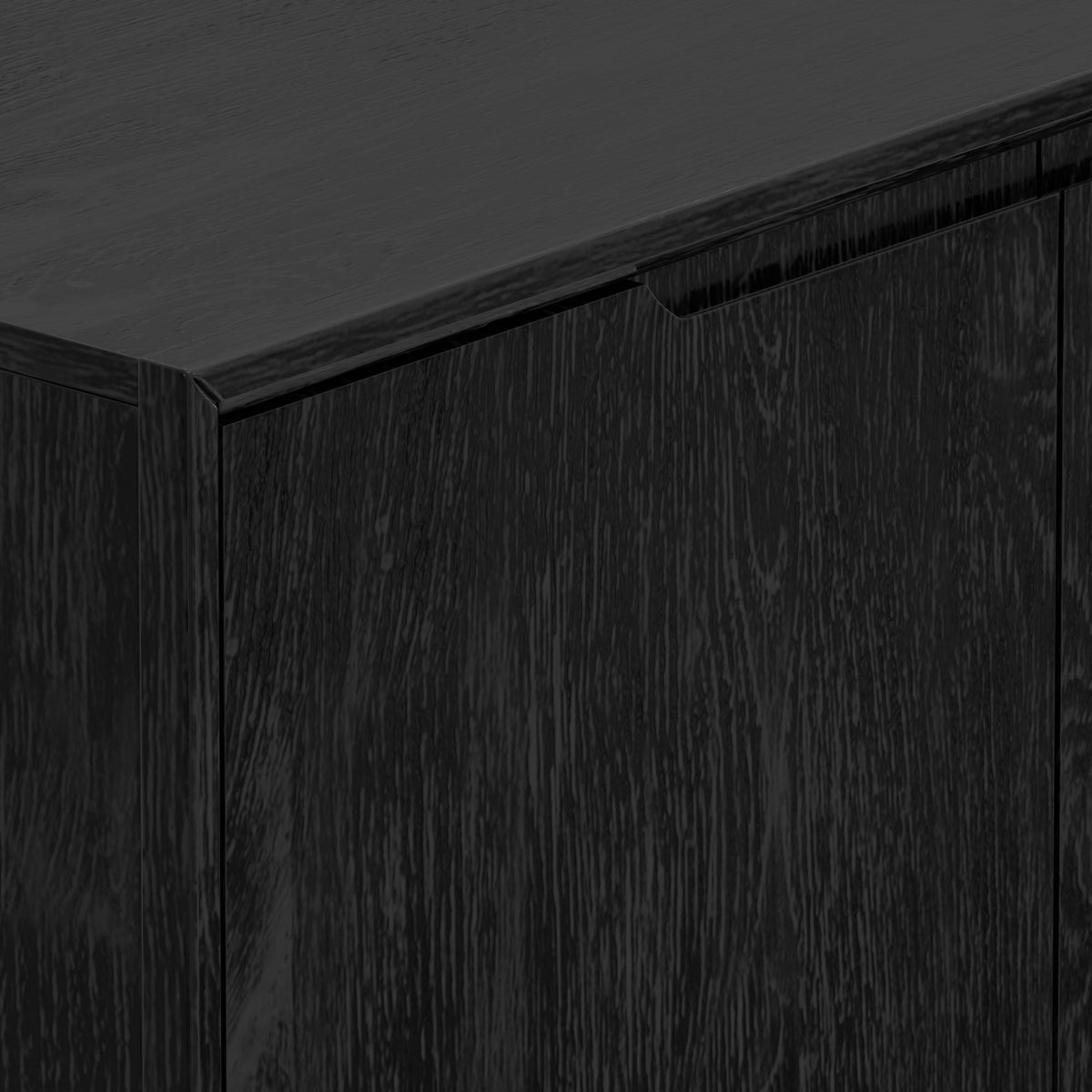 Cove Sideboard with Soft-Close Drawers, Vintage Black – view 9
