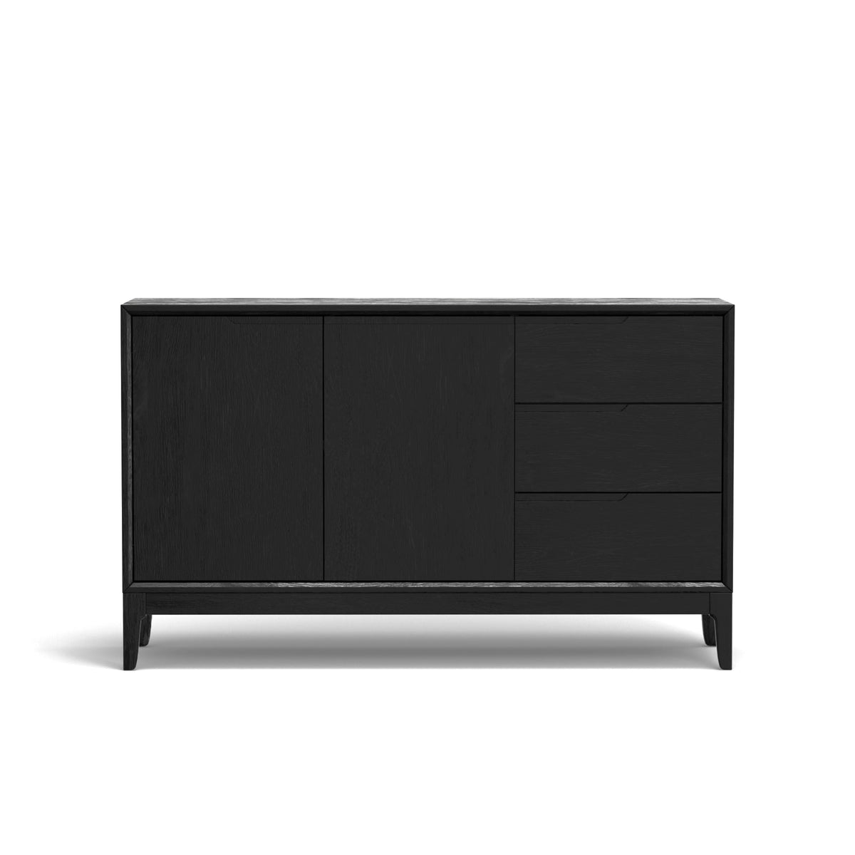 Cove Sideboard with Soft-Close Drawers, Vintage Black – view 2