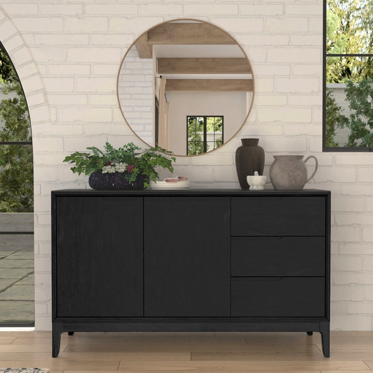 Cove Sideboard, Vintage Black