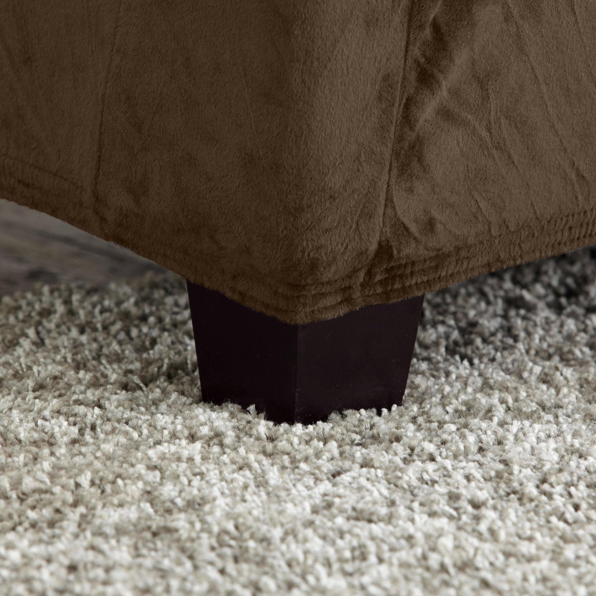 Velvet Stretch Slipcover – Gale Collection Form-Fit Sofa Cover – view 221