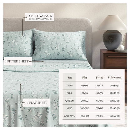 Turkish Cotton Flannel Sheet Set – Belle Collection – view 80