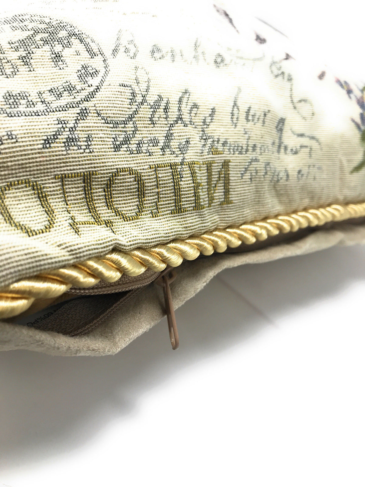 Parisian Model European Postcard Vintage Tapestry Pillow Cover – view 3