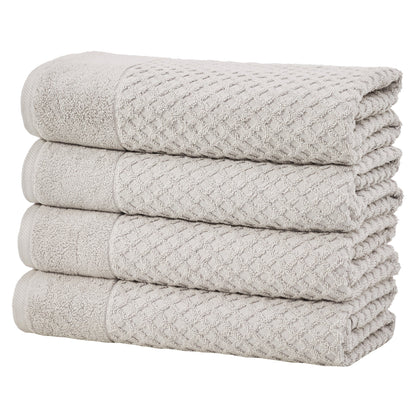 Cotton Diamond Waffle Weave Bath Towel Set – Grayson Collection – view 135