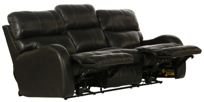 Angelo Italian Leather Power Reclining Sofa with Power Headrest – view 13