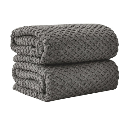 Cotton Diamond Waffle Weave Bath Towel Set – Grayson Collection – view 149