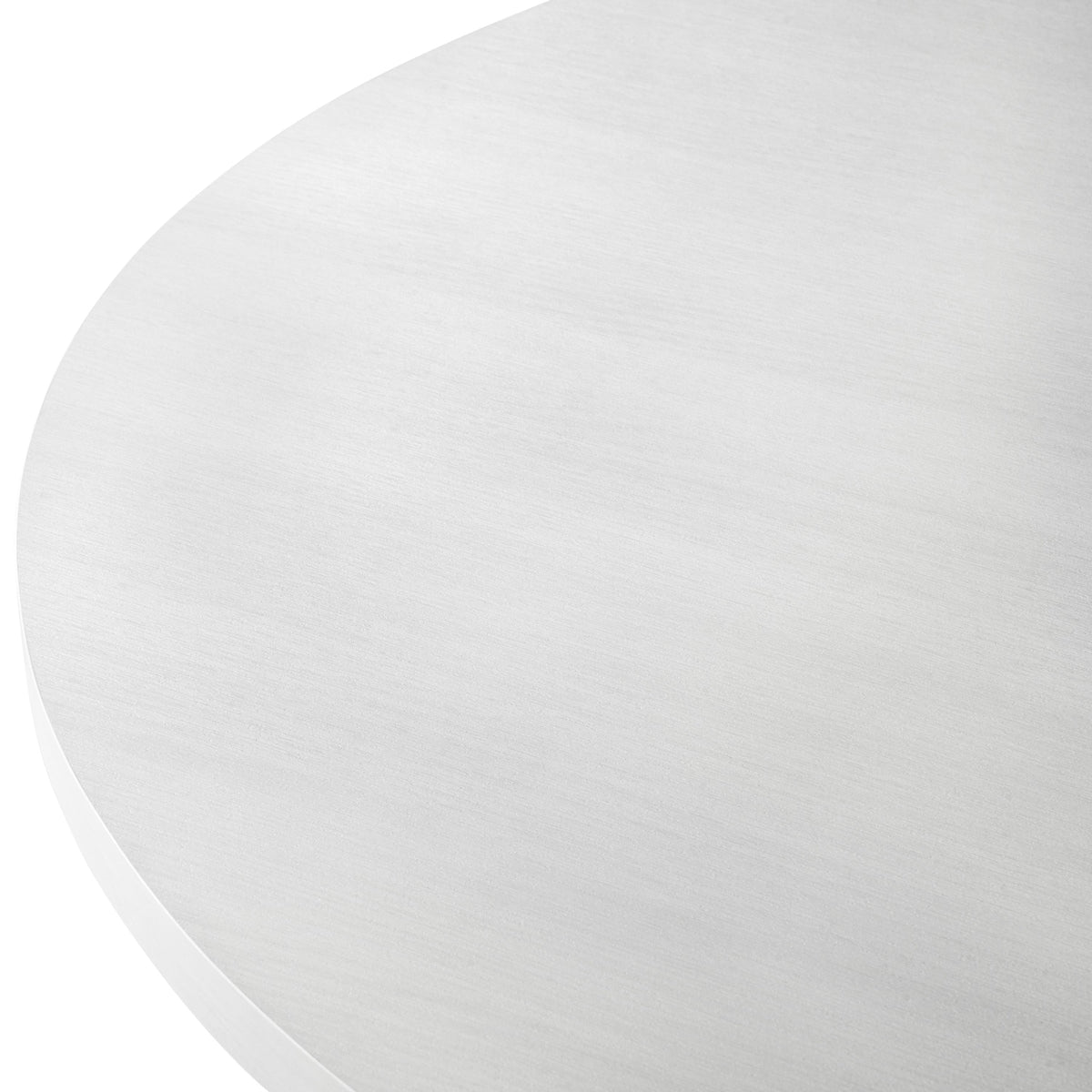 Innes 5-Piece Round Dining Set with Faux Leather Chairs, Vanilla White – view 13