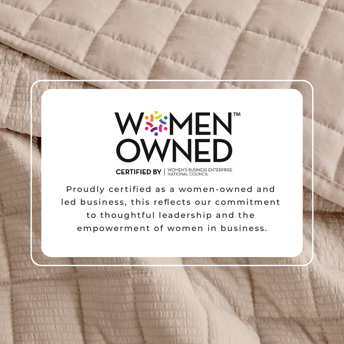 Box-Stitched Seersucker Microfiber Quilt Set with Shams in White or Bone – view 11