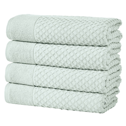 Cotton Diamond Waffle Weave Bath Towel Set – Grayson Collection – view 89