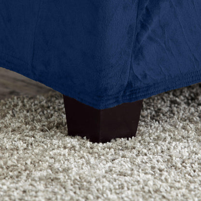 Velvet Stretch Slipcover – Gale Collection Form-Fit Sofa Cover – view 152