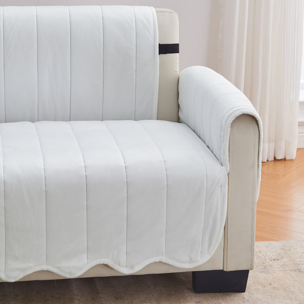 Velvet Furniture Protector – Soft Sofa and Chair Cover, Velvet Collection – view 4