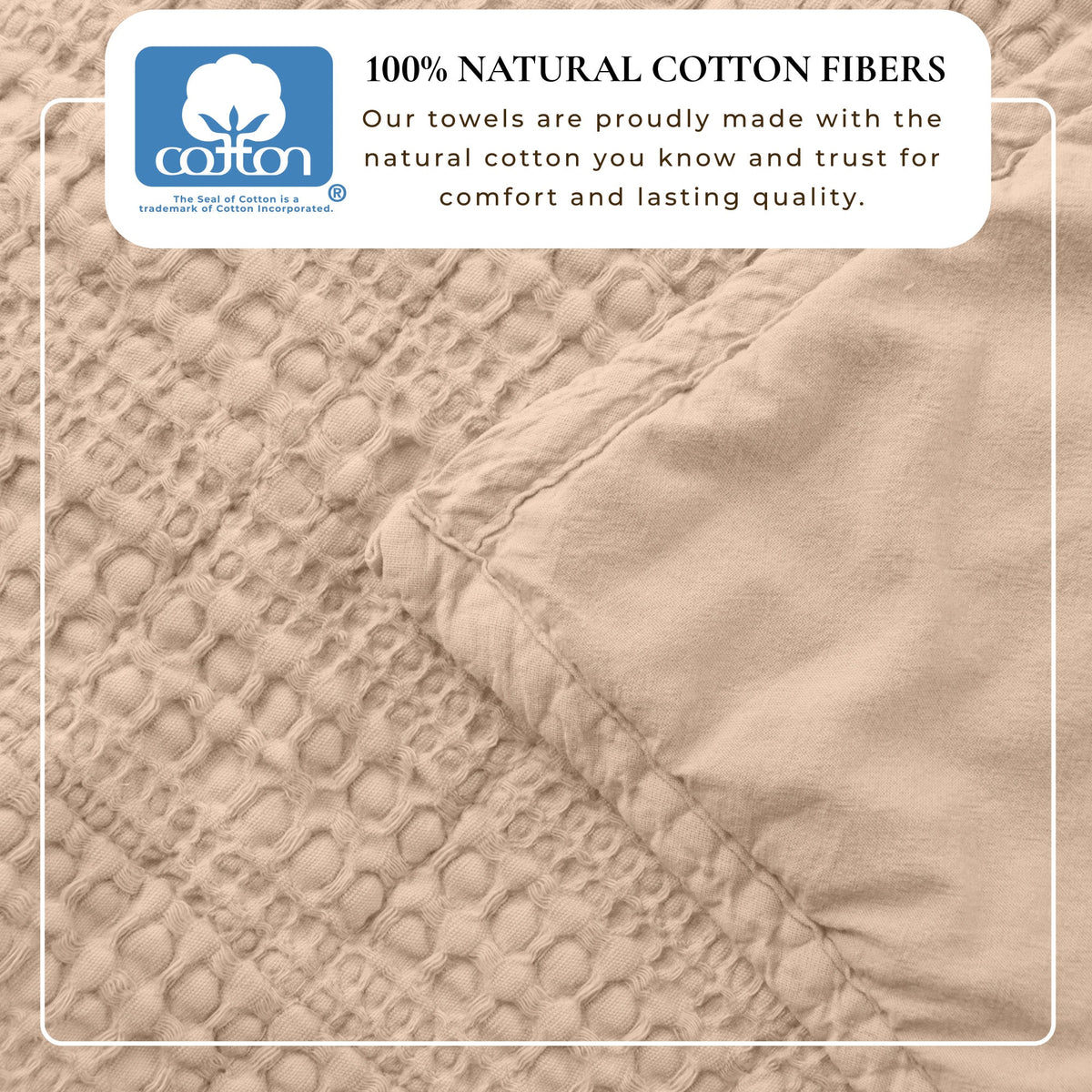Garment-Washed Cotton Waffle Weave Quilt Set – Genevieve Collection – view 16