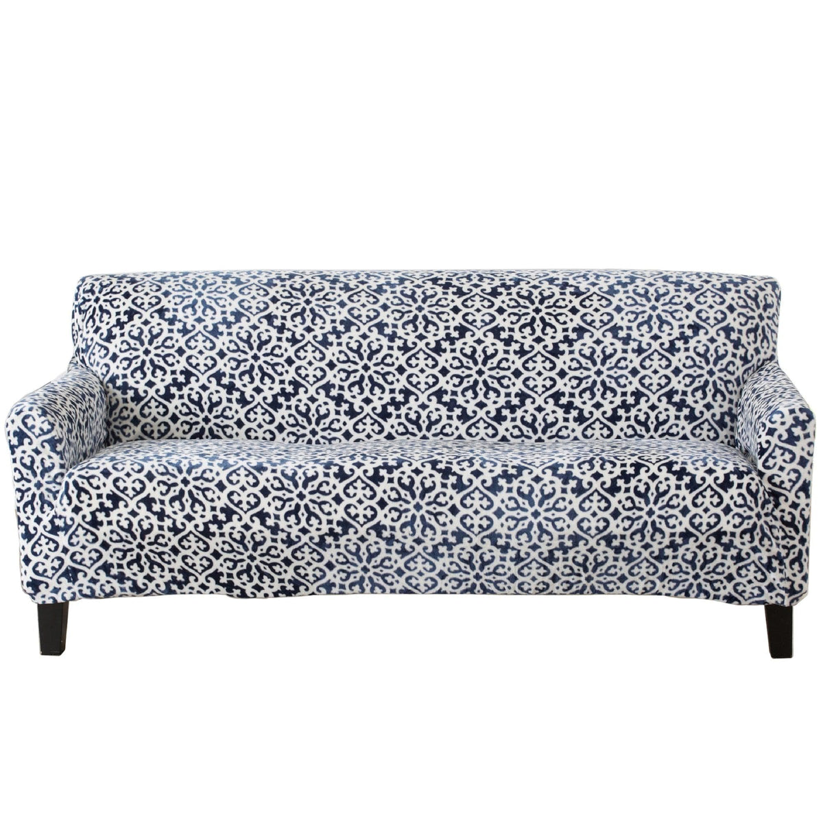 Velvet Stretch Slipcover – Gale Collection Form-Fit Sofa Cover – view 168