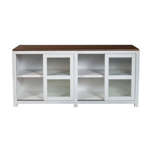 Donham Large Farmhouse Display Cabinet