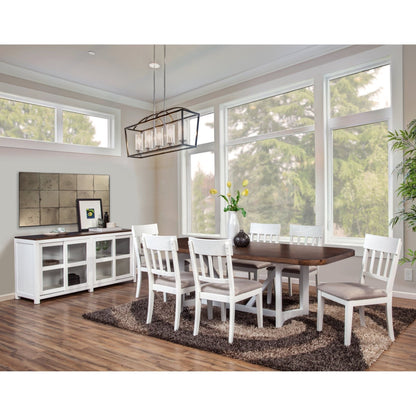 Donham White Pine Farmhouse Slat Back Side Chairs, Set of 2 – view 5