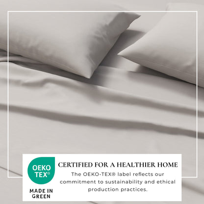 Heathered Jersey Knit Sheet Set – Carmen Collection – view 25