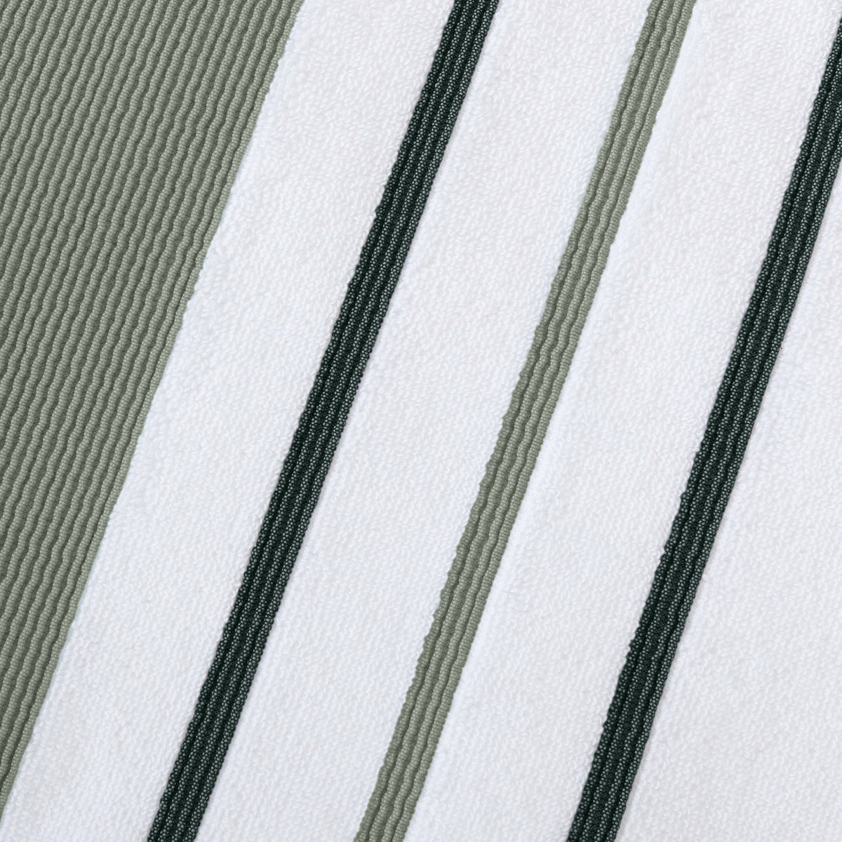 Decorative Cotton Stripe Bath Towel Set – Noelle Collection – view 123