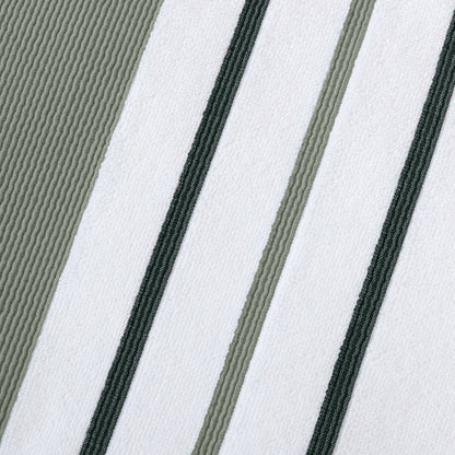 Decorative Cotton Stripe Bath Towel Set – Noelle Collection – view 123