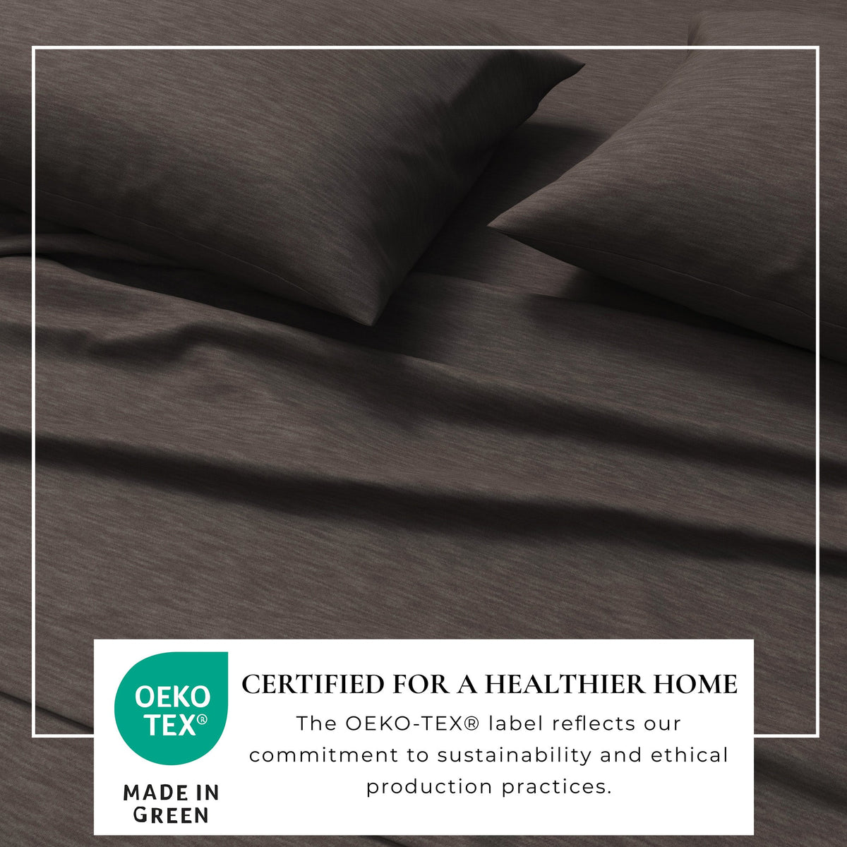 Heathered Jersey Knit Sheet Set – Carmen Collection – view 95