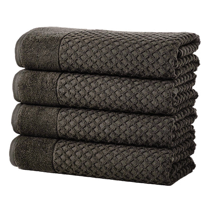 Cotton Diamond Waffle Weave Bath Towel Set – Grayson Collection – view 173