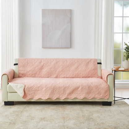 Medallion Stitch Furniture Protector – Elenor Collection Sofa Cover – view 173