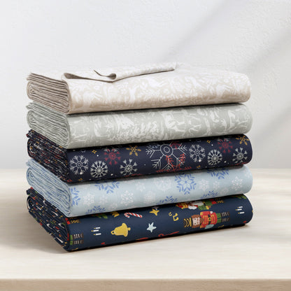 Turkish Cotton Christmas Flannel Sheets – Whittaker Holiday Prints – view 63