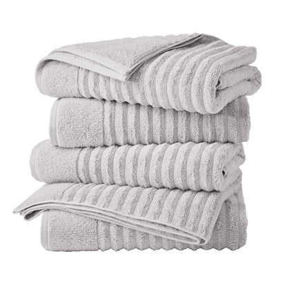 Karina Collection Luxury Combed Cotton Ribbed Bath Towel Set – view 109