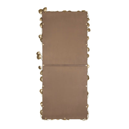 Full-Length Floor Mirror with Gold Leaf Iron Frame, 60.8 Inch – view 10
