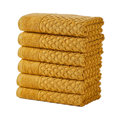 Cotton Diamond Waffle Weave Bath Towel Set – Grayson Collection – view 112