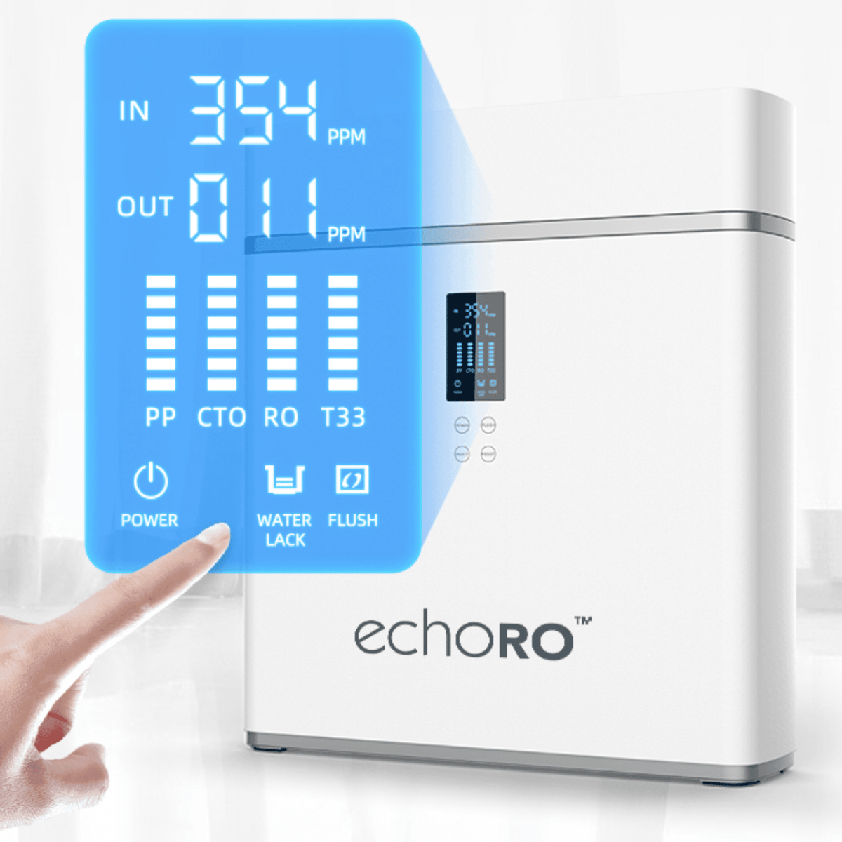Echo RO Tankless Reverse Osmosis Water Filter System, Under Sink – view 3