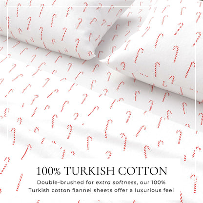 100% Turkish Cotton Flannel Sheet Set – Boulder Collection – view 14