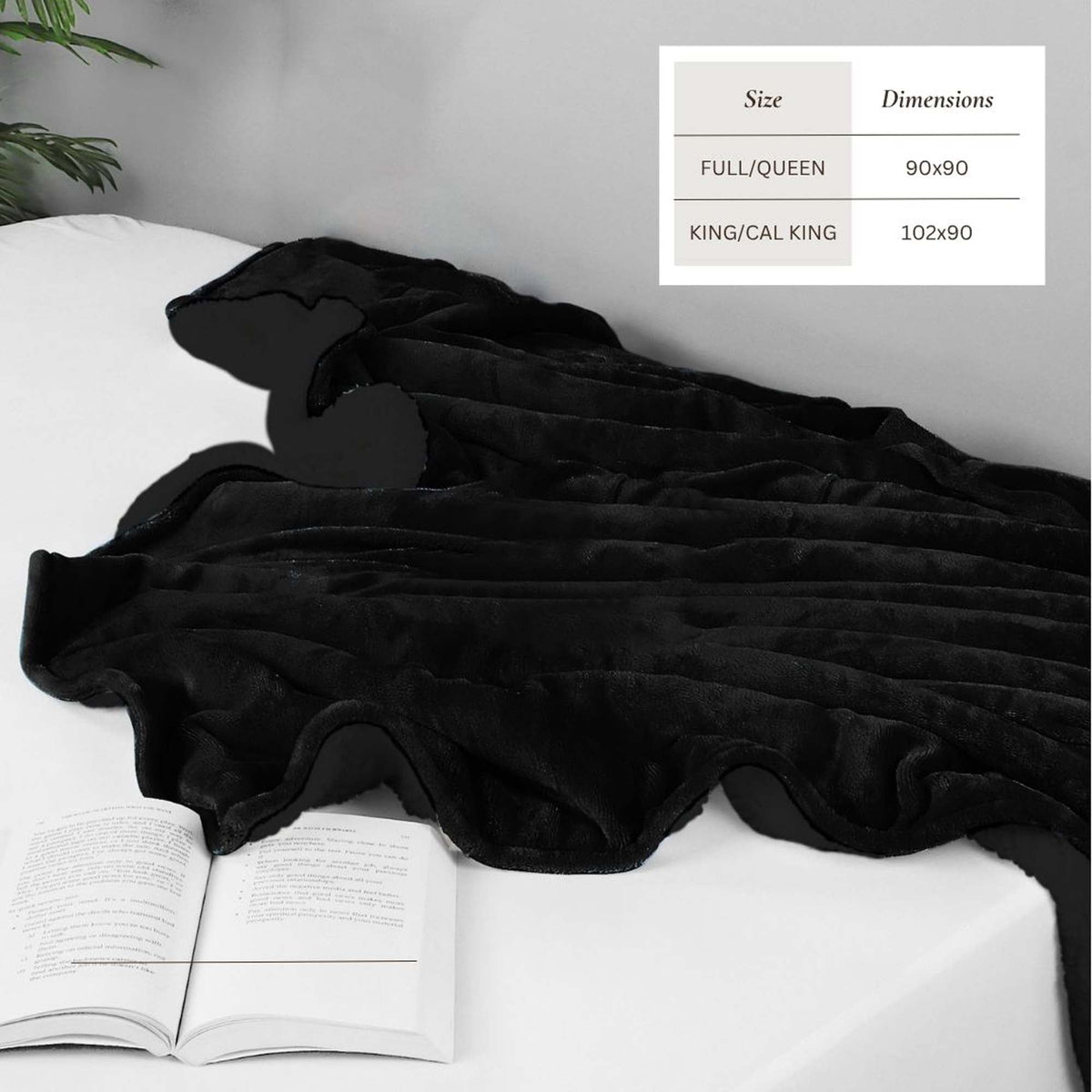 Sherpa Fleece Collection Velvet Plush Sherpa Bed Blanket, Reversible – view 37