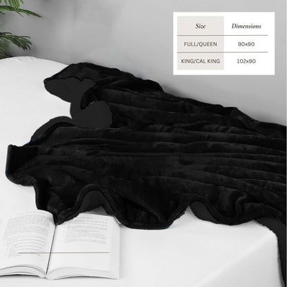 Sherpa Fleece Collection Velvet Plush Sherpa Bed Blanket, Reversible – view 37