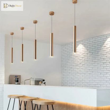 Ella Nordic Long Tube LED Pendant Light for Dining Room – view 6