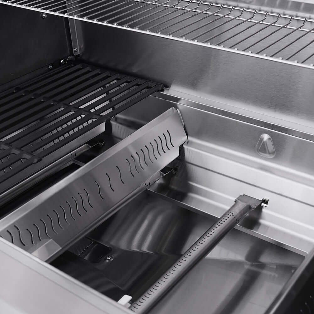 Monument Eminence 405 Smart Stainless Gas Grill with ClearView Lid – view 13