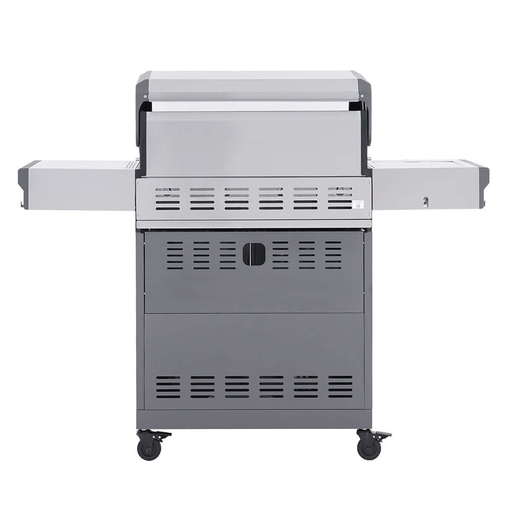 Monument Eminence 405 Smart Stainless Gas Grill with ClearView Lid – view 5