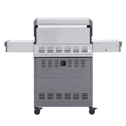 Monument Eminence 405 Smart Stainless Gas Grill with ClearView Lid – view 5