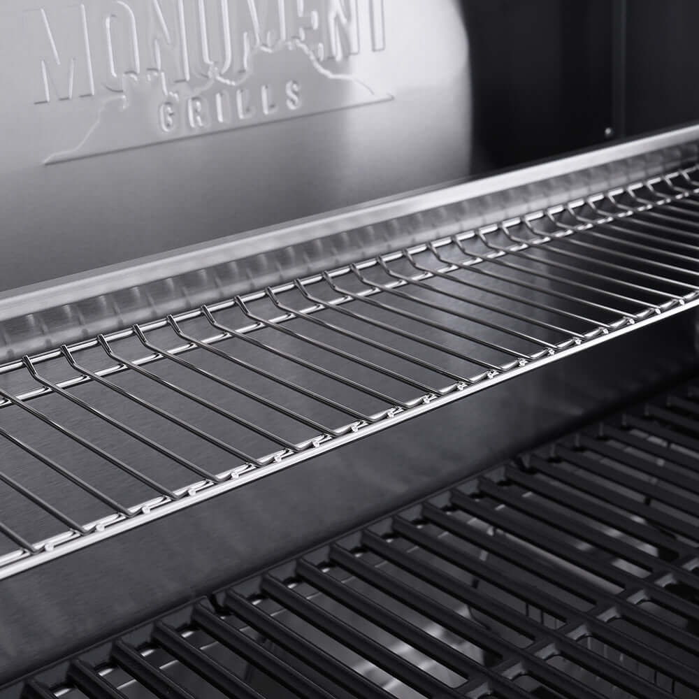 Monument Eminence 405 Smart Stainless Gas Grill with ClearView Lid – view 12