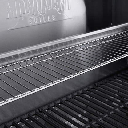 Monument Eminence 405 Smart Stainless Gas Grill with ClearView Lid – view 12