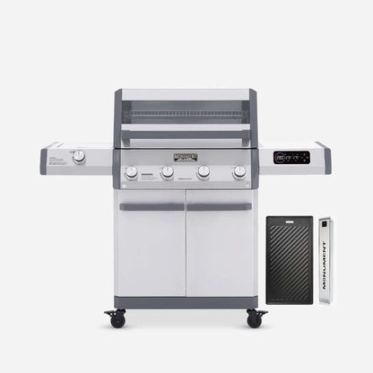Monument Eminence 405 Smart Stainless Gas Grill with ClearView Lid – view 19