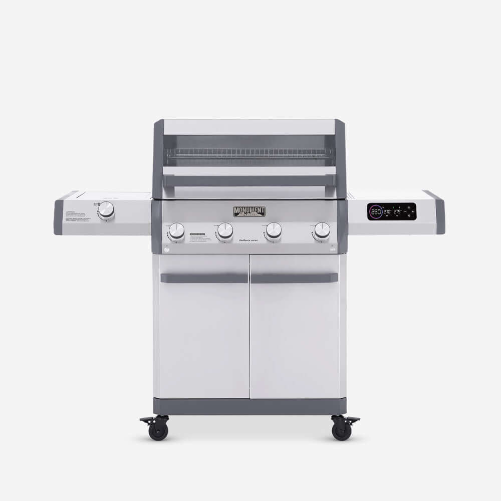 Monument Eminence 405 Smart Stainless Gas Grill with ClearView Lid – view 18