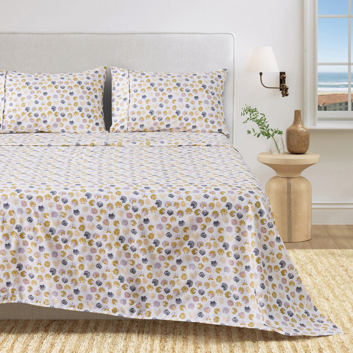 Coastal Printed Microfiber Sheet Set – Newport Collection – view 36