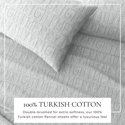 Turkish Cotton Flannel Sheet Set – Belle Collection – view 75
