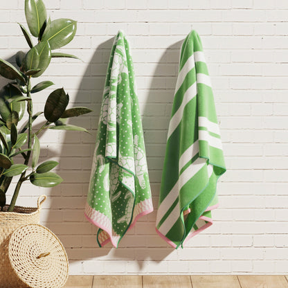 Maui Collection Cotton Velour Beach Towels, 30 x 60 Inch 2 or 4 Pack – view 6